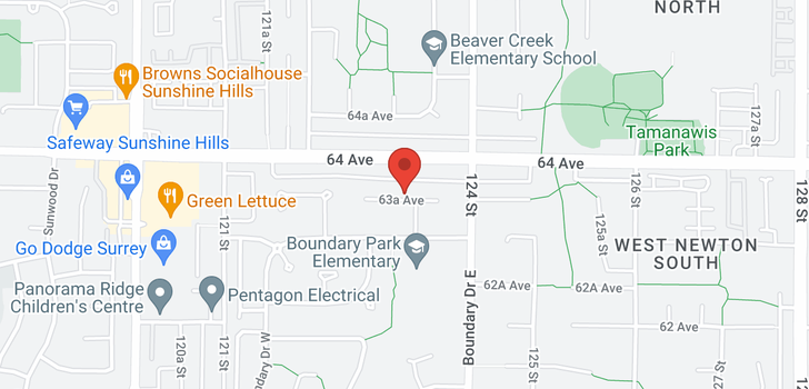 map of 12339 63A AVENUE